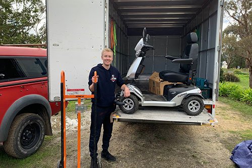 Dial A Mover removalist and truck in Melbourne