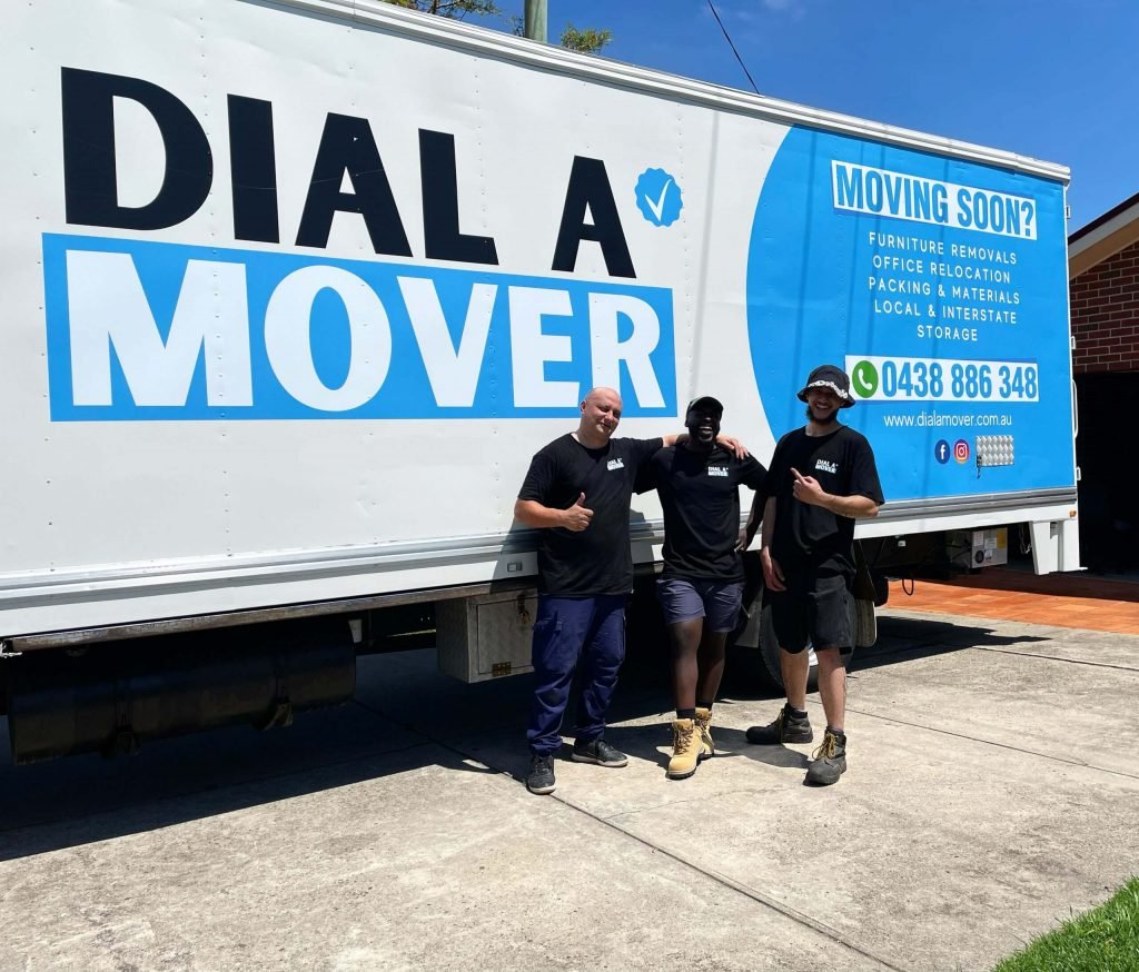 Isaiah Seru and the Dial A Mover family team, Melbourne