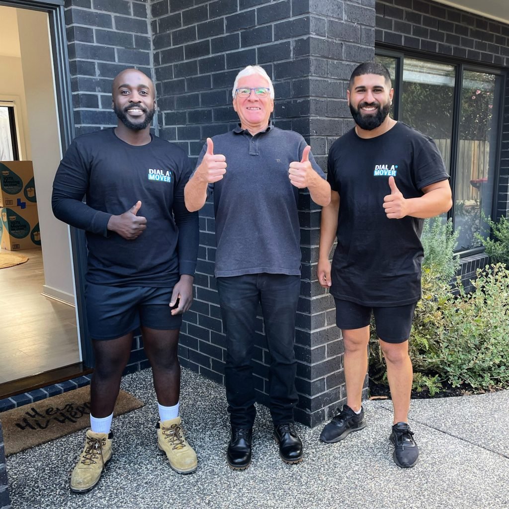 Isaiah Seru and the Dial A Mover family team, Melbourne