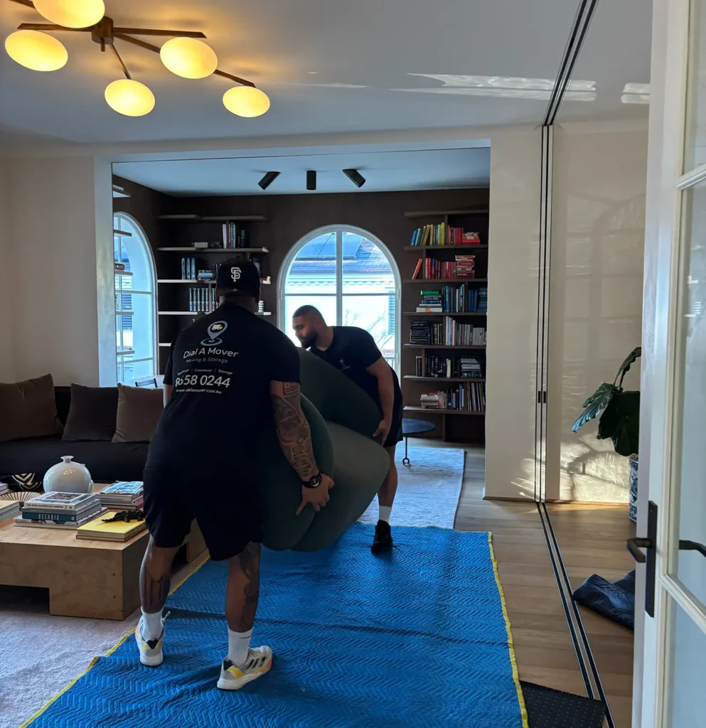 The Dial A Mover removalist team in Melbourne
