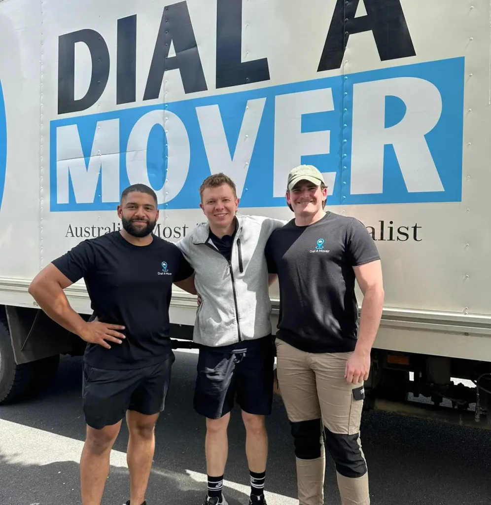 Dial A Mover removalists on a job in Toorak, Melbourne