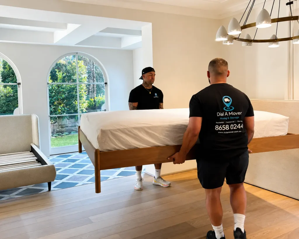 Dial A Mover home movers on a Melbourne house move